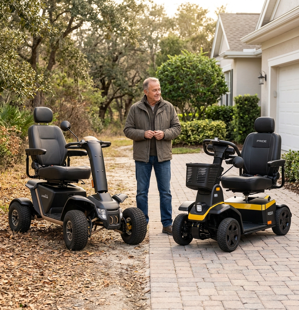 Baja Wrangler 2 und CX-4 Elektromobile im Vergleich