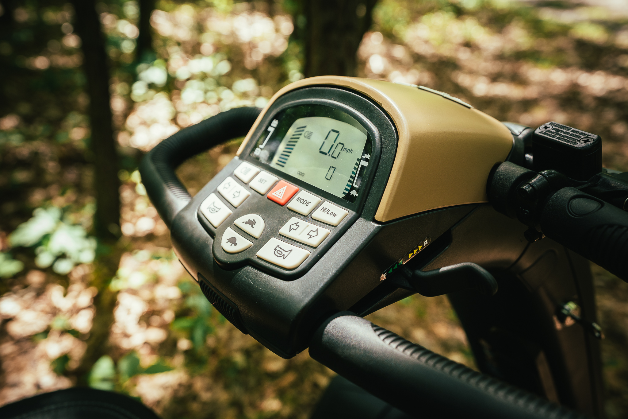 Cockpit und Bedienung des Baja Wrangler 2